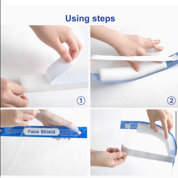 Face Shield Masks - Set of 10 - Picture 13 of 13